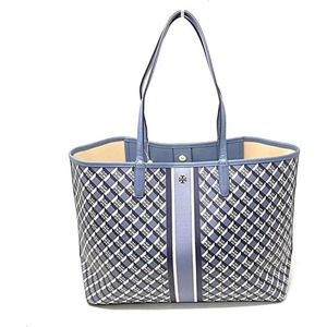 Tory Burch Navy Geo Logo Tote bag NWT
